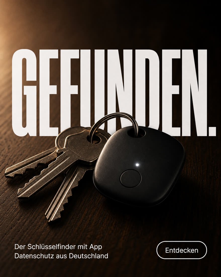 Ad-Motiv: Editorial-Look für einen Schlüsselfinder
